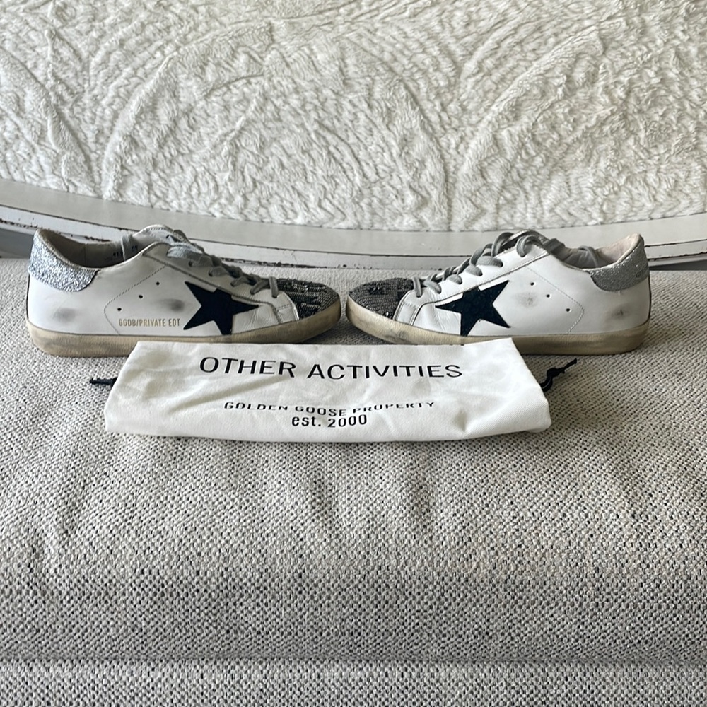 💯 Authentic! Golden Goose- Private Edition Super- Star Sneakers